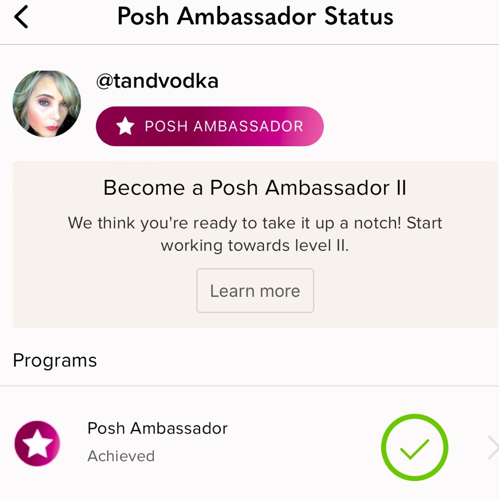 Now a Posh Ambassador